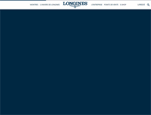 Tablet Screenshot of longines.fr