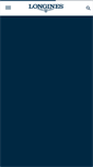 Mobile Screenshot of longines.ch